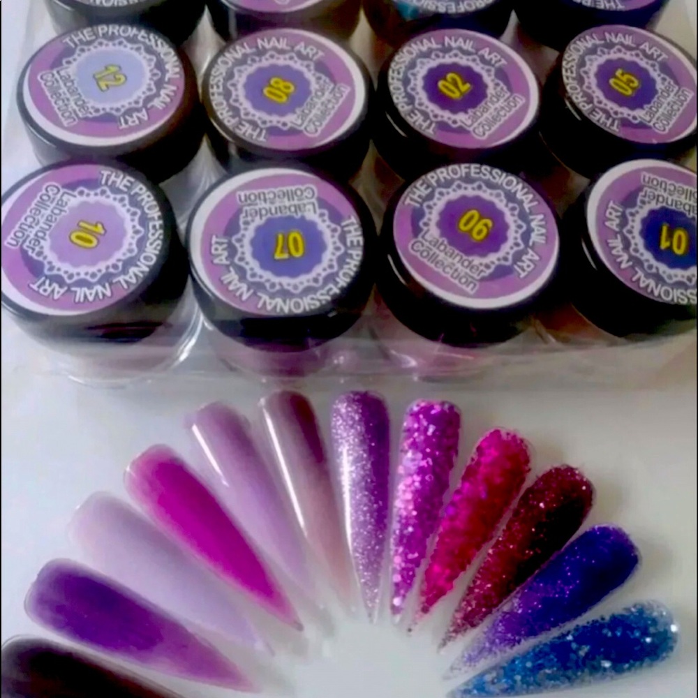 12 acrylic powder for nails